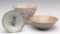 EARLY DECORATED CHINESE POTTERY BOWLS