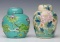 TWO ANTIQUE ASIAN PORCELAIN GINGER JARS