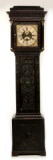 A JOHN BADDELY 18TH C ENGLISH OAK LONG CASE CLOCK