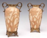 PHOENIX CONSOLIDATED VASES IN ORMOLU MOUNTS