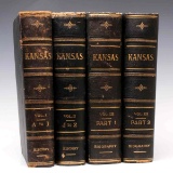 KANSAS HISTORY, STANDARD PUBLISHING, 4 VOLS. 1912