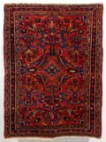 A PERSIAN LILIHAN SCATTER RUG