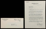 SENATOR TED KENNEDY TYPED LETTER SIGNED