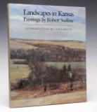 SIGNED ROBERT SUDLOW BOOK 'LANDSCAPES IN KANSAS'