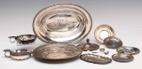AN ESTATE LOT OF MISCELLANEOUS STERLING SILVER