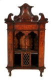 AN 18TH CENTURY ITALIAN WALNUT INLAID CABINET