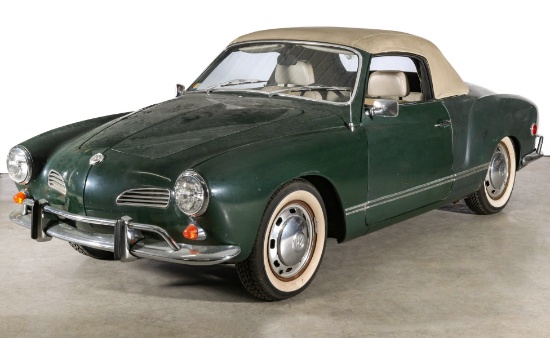 A ONE-OWNER 1969 VOLKSWAGEN KARMANN GHIA CONVERTIBLE