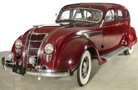 A BEAUTIFULLY RESTORED 1935 CHRYSLER AIRFLOW IMPERIAL