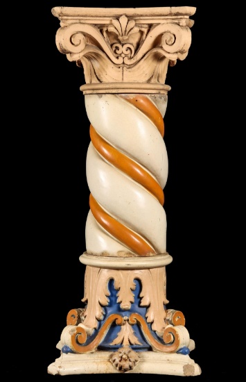 AN EARLY 20TH C. TERRA COTTA ARCHITECTURAL COLUMN