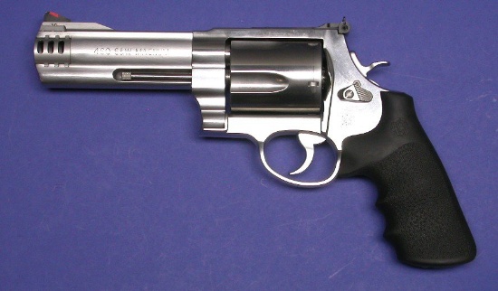 Smith & Wesson Model 460V .460 S&W Magnum Stainless Steel Double-Action Revolver (RHK)