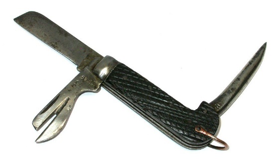 British Navy WWII 1945-dated Bosun's Knife (A)