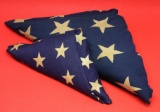 Two US Military WWII 48-Star Flags (A)