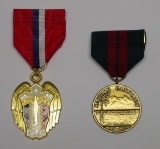 Two US Military Campaign Medals (A)