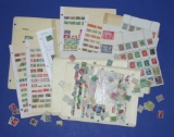 Large Group Lot of German Nazi WWII Postage Stamps (PB)