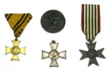Four Imperial German Military WWI era Awards (A)