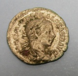Imperial Roman Severus Alexander Silver Coin (JEK)