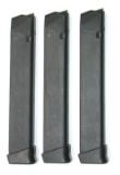 Three Glock Factory 33-Round 9mm Magazines (RHK)