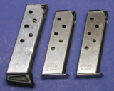 Three Walther PP and PPK .380 ACP Pistol Magazines (JGD)