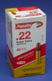Aquila 500-Round Brick of .22 LR Super-Extra Ammunition (BWD)