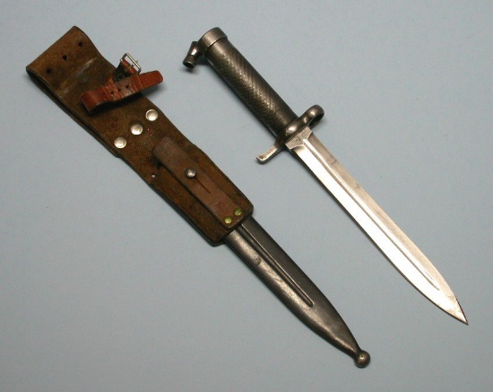 Swedish Military M1896 Mauser Rifle Bayonet (ECA)