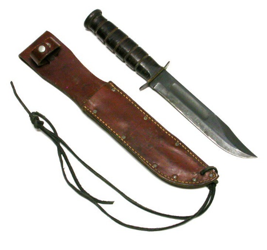 US Marine Corps MK-2 KaBar Fighting Knife (SKL)