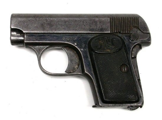 Colt M1908 .25 ACP Vest Pocket Semi-Automatic Pistol - FFL #64179 (SRV)