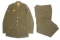 US Army Air Force WWII 4th Air Force Private's Uniform Coat & Trousers (A)