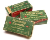 Three Antique Boxes of Remington .38 Special Ammunition (A)