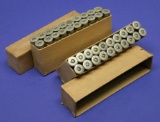 Two 20-Round Boxes of US Military 1892-Dated 45-70 Tinned Cartridges (A)