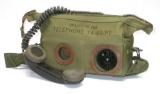 US Army Signal Corps TA-43/PT WWII-Korea Field Telephone Set (VLR)