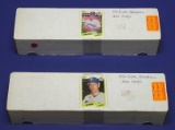 Two 800-Card Cartons of Fleer Baseball Cards (HOS)