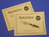 Two 1993 Reprints of Remington/UMC Knife Catalogs (VLR)