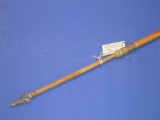 Ice Age Spear Point with Handmade Shaft (BWD)