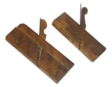 Two US Navy Gosport Navy Yard 1800s Antique Wood Planes (A)