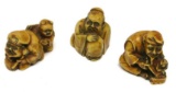 Three Chinese Netsuke Figurines (CNZ)