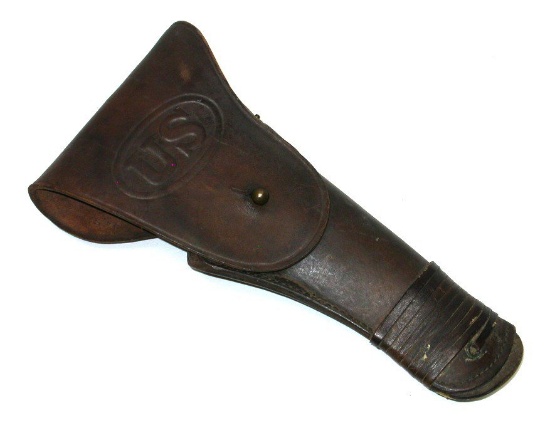 US Marine Corps WWI M1911 Holster of Gunnery Sergeant H. F. Wolfgang (JGD)