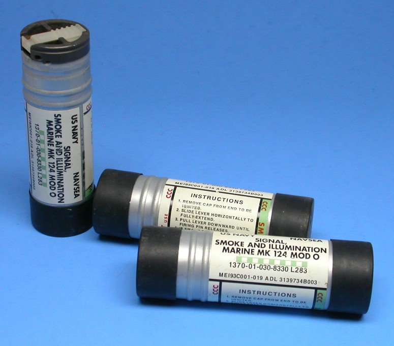 SALE，大得価】 米軍実物 MK124 MOD-0 Signal Smoke&Illumination