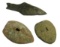 Ancient Bronze Age Armor Scales and Projectile Point (BWD)