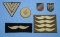German Military WWII Insignia Group Lot (RPA)