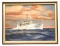 US Navy 1960s era Minesweeper USS Agile (AM-421/MSO-421) Oil Painting (KDW)