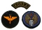 Three US Army Air Force WWII-Korea Shoulder Patches (RPA)