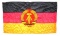 Nicely Embroidered East German Flag (SMD)