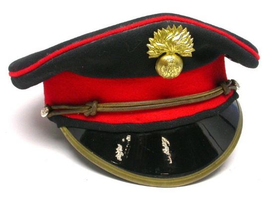 British Army WWII era Grenadier Guard Sergent's Visor Hat (RPA)