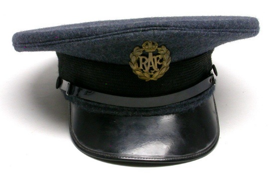 British Royal Air Force WWII-1950s era Visor Hat (RPA)