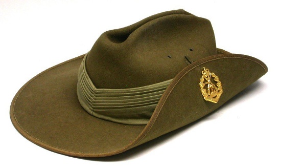 Royal Australian Regimental 1990s era Digger Slouch Hat (RPA)