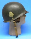 US Army WWII M1C Paratrooper Helmet (SMD)