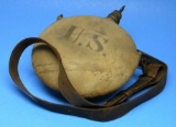 Identified US Military Span-Am War Canteen (HOH)