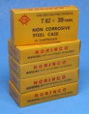 Five 20-Round Packs of Chinese Norinco 7.62x39mm Ammunition (JGD)