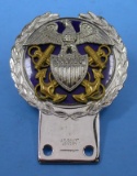 Gaunt US Navy Officers Car Badge (SMD)