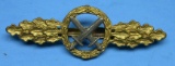 German Luftwaffe WWII Air to Ground Combat Clasp (SMD)